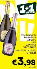 Cantina valtidone - Vino Spumante Rosé O Doré Extra Dry Cantina valtidone - Vino Spumante Rosé O Doré Extra Dry