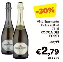 Rocca dei forti - Vino Spumante Dolce O Brut Rocca dei forti - Vino Spumante Dolce O Brut