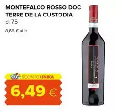 Terre de la cvstodia - Montefalco Rosso DOC Terre de la cvstodia - Montefalco Rosso DOC