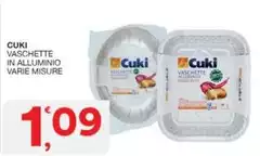 Cuki - Vaschette In Alluminio Varie Misure