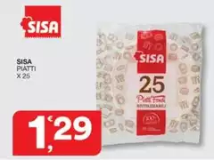 Sisa - Piatti