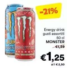 Monster - Energy Drink Monster - Energy Drink