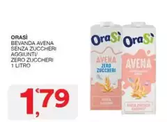 Orasi - Bevanda Avena Senza Zuccheri Aggiunti/ Zero Zuccheri Orasi - Bevanda Avena Senza Zuccheri Aggiunti/ Zero Zuccheri