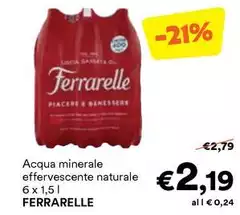 Ferrarelle - Acqua Minerale Effervescente Naturale Ferrarelle - Acqua Minerale Effervescente Naturale