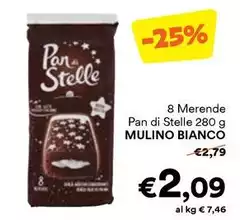 Mulino Bianco - 8 Merende Pan Di Stelle Mulino Bianco - 8 Merende Pan Di Stelle