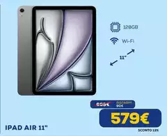 Ipad Air 11" Wi-fi Ipad Air 11" Wi-fi