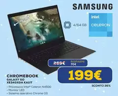 Samsung - Chromebook Galaxy Go XE340XDA KA1IT Samsung - Chromebook Galaxy Go XE340XDA KA1IT