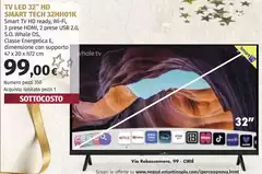 Smart Tech - Tv Led 32" Hd 32"H01K Smart Tech - Tv Led 32" Hd 32"H01K