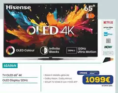 Hisense - 65A86N Tv Oled 65" 4k Hisense - 65A86N Tv Oled 65" 4k