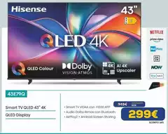 Hisense - 43E79Q Smart Tv Qled 43" 4k Hisense - 43E79Q Smart Tv Qled 43" 4k