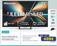 Hisense - 55U79Q Smart Tv Miniled 55" 4k Hisense - 55U79Q Smart Tv Miniled 55" 4k