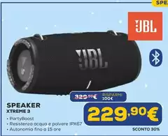 Jbl - Xtreme 3 Nero 100 W Jbl - Xtreme 3 Nero 100 W