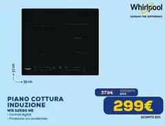 Whirlpool - Piano Cottura Induzione Wb 52560 Ne