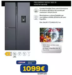 Hisense - Frigorifero Side By Side 3D HSP97F3F-BW18 Hisense - Frigorifero Side By Side 3D HSP97F3F-BW18