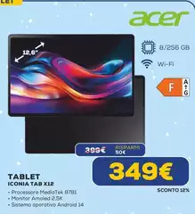 Acer - Tablet Iconia Tab X12