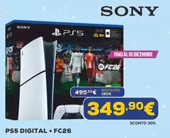 Sony - Ps5 Digital + Fc26 Sony - Ps5 Digital + Fc26