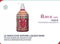 Maioliche - Le  Sapone Liquido Mani