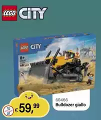 Lego - Bulldozer Giallo Lego - Bulldozer Giallo