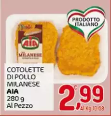 Aia - Cotolette Di Pollo Milanese Aia - Cotolette Di Pollo Milanese