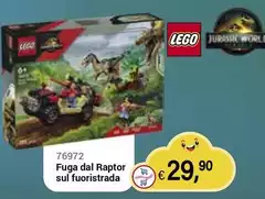 Lego - Fuga Dal Raptor Sul Fuoristrada Lego - Fuga Dal Raptor Sul Fuoristrada