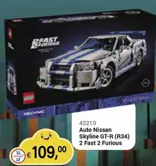 Lego - Auto Nissan Skyline GT-R (R34) 2 Fast 2 Furious Lego - Auto Nissan Skyline GT-R (R34) 2 Fast 2 Furious