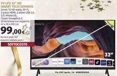 Smart Tech - Tv Led 32" Hd 32hh01k Smart Tech - Tv Led 32" Hd 32hh01k