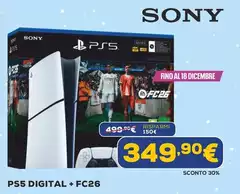 Sony - Ps5 Digital + Fc26 Sony - Ps5 Digital + Fc26