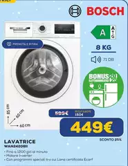 Bosch - Lavatrice WAN24206II Bosch - Lavatrice WAN24206II
