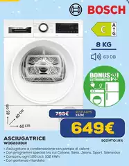 Bosch - Asciugatrice Wg283d11 Bosch - Asciugatrice Wg283d11