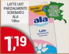 Ala - Latte UHT Parzialmente Scremato Ala - Latte UHT Parzialmente Scremato