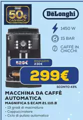 De Longhi - Macchina Da Caffè Automatica De Longhi - Macchina Da Caffè Automatica