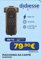 Didiesse - Macchina Da Caffè Darkside Didiesse - Macchina Da Caffè Darkside