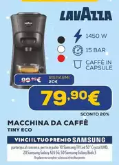 Lavazza - Macchina Da Caffè Tiny Eco Lavazza - Macchina Da Caffè Tiny Eco