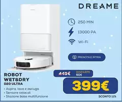 De Longhi - Robot Wet&Dry D20 Ultra