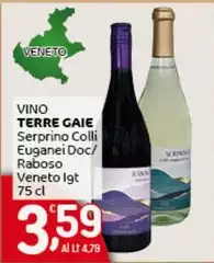 Terre Gaie - Vino Serprino Colli Euganei DOC Terre Gaie - Vino Serprino Colli Euganei DOC
