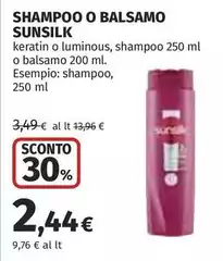 Sunsilk - Shampoo O Balsamo Sunsilk - Shampoo O Balsamo
