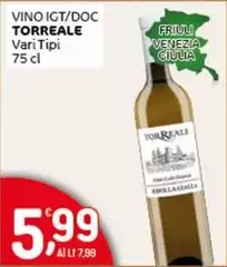 Torreale - Vino IGT/DOC Torreale - Vino IGT/DOC