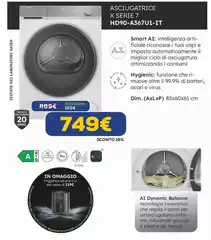 Haier - Asciugatrice X Sferte 7, HD90 A56VLI-IT Haier - Asciugatrice X Sferte 7, HD90 A56VLI-IT