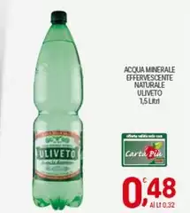 Uliveto - Acqua Minerale Effervescente Naturale Uliveto - Acqua Minerale Effervescente Naturale