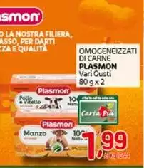 Plasmon - Omogeneizzati Di Carne Plasmon - Omogeneizzati Di Carne