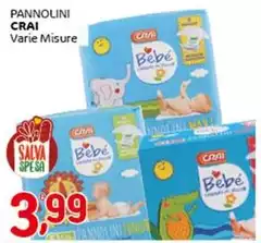 Crai - Pannolini Crai - Pannolini