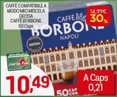 Caffe borbone - Caffe Compatibile A Modo Mio Miscela Decisa Caffe Caffe borbone - Caffe Compatibile A Modo Mio Miscela Decisa Caffe