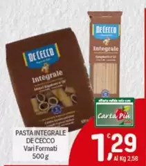 De Cecco - Pasta Integrale De Cecco - Pasta Integrale