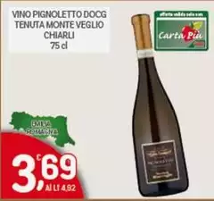 Chiarli - Vino Pignoletto DOCG Tenuta Monte Veglio Chiarli - Vino Pignoletto DOCG Tenuta Monte Veglio