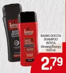 Intesa - Bagno Doccia Shampoo Ginseng/Energy Intesa - Bagno Doccia Shampoo Ginseng/Energy