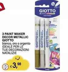 Giotto - Paint Maker Decor Metallic 
