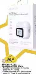 Devia - Auricolari Tws Con Traduttore Devia - Auricolari Tws Con Traduttore