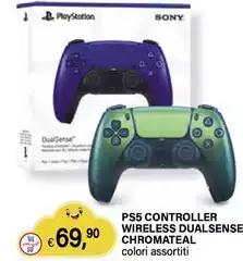 Sony - Ps5 Controller Wireless Dualsense Chromateal Sony - Ps5 Controller Wireless Dualsense Chromateal