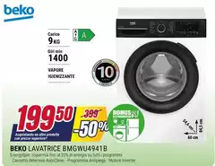 Beko - Lavatrice BMGWU4941B