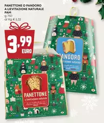 Pam - Panettone O Pandoro Alivejazione Naturale Pam - Panettone O Pandoro Alivejazione Naturale